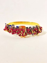 Shakil Ismail, Bracelets, Stone - Zircon & Ruby, Designer Jewelry, AC-SKL-230